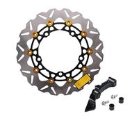 Disques Rotor Disque De Frein Avant De Moto 300MM pour Xmax 300, Adaptateur De Connexion De Modification, Jeu De Codes 2017 - 2023