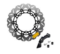 Disques Rotor Disque De Frein Avant De Moto 300MM pour Xmax 300, Adaptateur De Connexion De Modification, Jeu De Codes 2017 - 2023