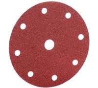 Disques velcro BW 115 125mm 8T G.60 boite de 50 - HERMES - 6540039 Noir G