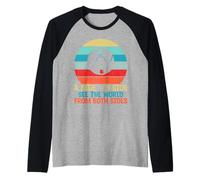 Disques Vinyle A Side B Side See The World from Both Sides Manche Raglan