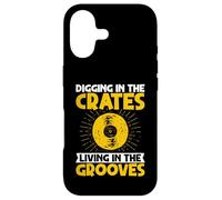 Disques Vinyle Digging in The Crates Living in The Grooves Coque pour iPhone 17