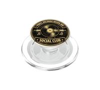 Disques Vinyle Never Die Social Club Vintage Collectors PopSockets PopGrip pour MagSafe