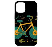 Disques vinyles en Forme de vélo pour Les Fans de Musique et Les Cyclistes Coque pour iPhone 12/12 Pro