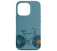 Disques vinyles en Forme de vélo pour Les Fans de Musique et Les Cyclistes Coque pour iPhone 13 Pro