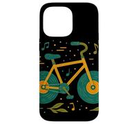 Disques vinyles en Forme de vélo pour Les Fans de Musique et Les Cyclistes Coque pour iPhone 14 Pro Max