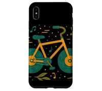 Disques vinyles en Forme de vélo pour Les Fans de Musique et Les Cyclistes Coque pour iPhone XS Max