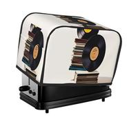 Disques vinyles et rubans adhésifs - Housse matelassée pour grille-pain - Pour petit appareil - Avec poignée - Pour la maison, la table et la cuisine
