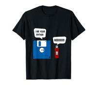 Disquette clé USB Je suis Votre père Ordinateur rétro drôle T-Shirt