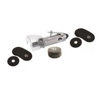 DISQUEUSE, MEULEUSE, TRONCONNEUSE PNEUMATIQUE + 25 DISQUES
