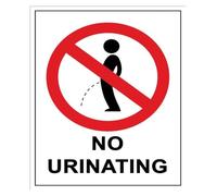 Disrespect Flagged Keep Clean Metal Sign 12x8 Inch