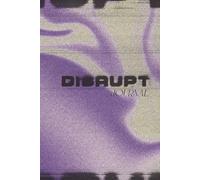 Disrupt | Planificador diario del Artista sin fechas y para 12 meses, 15,24 x 22,86 cm: Planner diaria, semanal y mensual. Minimalista para creativos. ... metas, agradecimientos, espacio para ideas