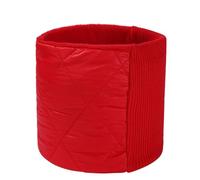 DISSA Écharpe Tubulaire Hiver Hommes et Femmes - Cache-Cou Épais en Polaire Douce Simple, Masque de Ski, Cagoule Élastique, Foulard Chaud pour Ski et Outdoor,Rouge,W43