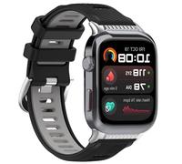 Disscool Bracelets de rechange réglables compatibles avec Huawei Watch D2 - Confortable - En silicone - Avec bracelet à dégagement rapide - Accessoires de montre intelligente (noir)