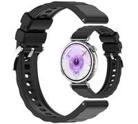 Disscool Bracelets de rechange réglables compatibles avec Huawei Watch GT6 41 mm/5 42 mm/GT 5 Pro 42 mm - Bracelet confortable en silicone avec dégagement rapide - Accessoires de montre intelligente