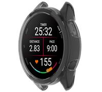 Disscool Coque compatible avec Garmin Forerunner 165/Forerunner 165 Music, Smartwatch Souple Anti-chute TPU Coque de protection Accessoires de montre (Noir)