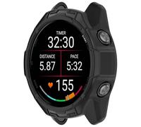 Disscool Coque de protection compatible avec Garmin Forerunner 970 - En TPU souple et anti-chute - Accessoires de montre intelligente (noir)