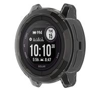 Disscool - Coque de protection en TPU souple anti-chute compatible avec Garmin Instinct 2 (TPU noir)