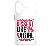 Dissent Like A Girl Journée Internationale de la Femme Droits des Femmes Coque pour iPhone 17