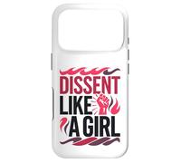 Dissent Like A Girl Journée Internationale de la Femme Droits des Femmes Coque pour iPhone 17 Pro