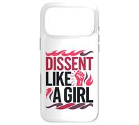 Dissent Like A Girl Journée Internationale de la Femme Droits des Femmes Coque pour iPhone 17 Pro Max
