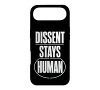 Dissent Stays Human Débat Respectueux Courage Civique Coque pour iPhone Air