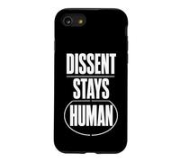 Dissent Stays Human Débat Respectueux Courage Civique Coque pour iPhone SE (2020) / 7/8