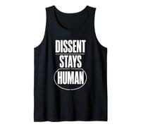 Dissent Stays Human Débat Respectueux Courage Civique Débardeur