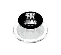 Dissent Stays Human Débat Respectueux Courage Civique PopSockets PopGrip pour MagSafe