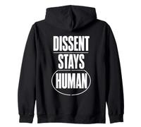 Dissent Stays Human Débat Respectueux Courage Civique Sweat à Capuche
