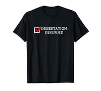 Dissertation Defended Funny Ph.D. T-shirt T-Shirt