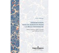 Dissertation sur les sonnets pour la belle matineuse