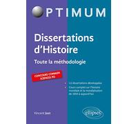 Dissertations d'Histoire - Toute la méthodologie