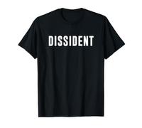 Dissident T-Shirt Graphique avec Valeur