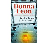 Dissimulation de preuves Donna Leon (Auteur)