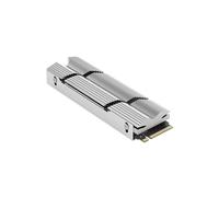 Dissipador de Face SSD M.2 2280 para PC / M2-9 com Almofada Térmica Silicone Estado Sólido Prata