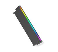 Dissipador de Memória Universal 5V 3PIN ARGB AURA Sync Módulo Cooler DDR3 DDR4 DDR5 RAM Acessórios para Computador Preto