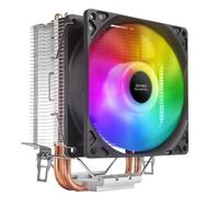 Mars Gaming Ventirad MCPUARGB – 130W TDP, 2 heatpipes HCT, 90mm CHROMA RGB, Intel & AMD