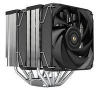 Mars Gaming MCPUXU6, Ventirad CPU Double Tour, TDP 350W, 2X Ventilateurs à Pales Hybrides, Roulements FDB en Cuivre Équilibré, 6 Heatpipes HCT Ultra, Multisocket Universel, Noir