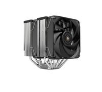 Dissipateur CPU Double Tour MCPU-XU6, TDP 350W, 2x Ventilateurs FDB, 6 Heatpipes HCT, Noir