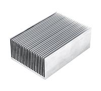 Dissipateur de Chaleur en Aluminium, dissipateur de Chaleur pour modules IC, ailettes de Refroidissement pour transistors de Haute Puissance (100mmx 69mm X 36mm)