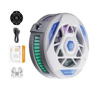 Dissipateur téléphonique - Outil pour smartphone pour dissipation de la chaleur, ventilateur de refroidissement pour smartphone à clip arrière, pour Live Streaming et jeux garçons filles étudiants