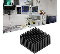 Dissipateur Thermique en Aluminium, 5 pièces dissipateur de Chaleur profilé en Aluminium PCB dissipateur de Chaleur Fournitures électriques pour Carte d'alimentation 40x20x40mm (Noir)