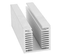 Dissipateur Thermique en Aluminium de Type U TO-3P, 100 X 40 X 40 Mm, Radiateur de Refroidissement à Dents Denses avec une Bonne conductivité Thermique, adapté pour 1/2/3,