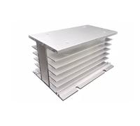 Dissipateur thermique en aluminium pour pont redresseur Mdq-200A 1600 V 150 mm x 98 mm x 79 mm haute dissipation thermique avec trou de montage fileté pour modules d'alimentation électroniques