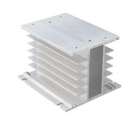 Dissipateur thermique en aluminium pour redresseur de pont MDQ-200A 1600 V, 150 A-200 A Radiateur haute puissance avec taille 150 mm x 98 mm x 79 mm pour une meilleure gestion thermique (150 A-200 A)