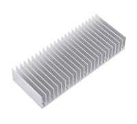 Dissipateur thermique en aluminium, radiateur de refroidissement, Dense 24 dents, 150mm, 1 pièce