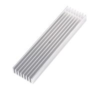Dissipateur thermique en aluminium, refroidisseur, puce 100x25x10mm, pour Transistor IC LED, DIY