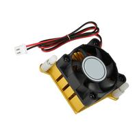 Dissipateur Thermique En Aluminium Ventilateur De Carte Graphique DC5V 12V 40mm 40x40x10mm Pour Un Refroidissement Efficace Des Puces PC Northbridge