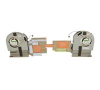 Dissipateur Thermique et Ventilateur pour Ordinateur Portable pour Dell Precision 7750 Compatible avec Les Cartes Graphiques Nvidia Quadro série T1000 01NTTD 1NTTD FDX70-DIS-80W AT2V4006ZCL