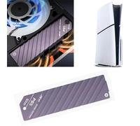 Dissipateur thermique SSD M.2 NVMe 2280 Solid State Hard Drive Radiateur en aluminium avec coussin de refroidissement thermique pour PS5 Slim
